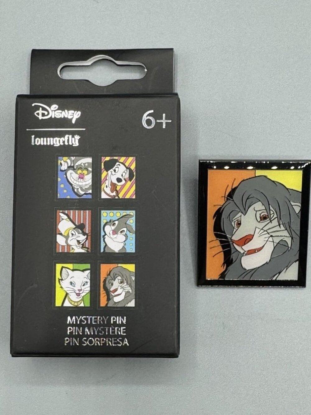 Loungefly Disney Pop Art Frame Blind Box Enamel Pin SIMBA New Open Box